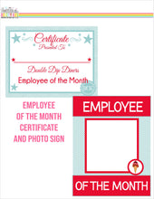 Load image into Gallery viewer, The Double Dip Diner Add On Printable Pack for RED/BLUE Diner- Instant Digital Download