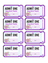 Load image into Gallery viewer, Printable /Editable DIY Play Movie Theatre Set
