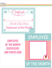 Load image into Gallery viewer, The Double Dip Diner Add On Printable Pack for PINK/BLUE Diner- Instant Digital Download
