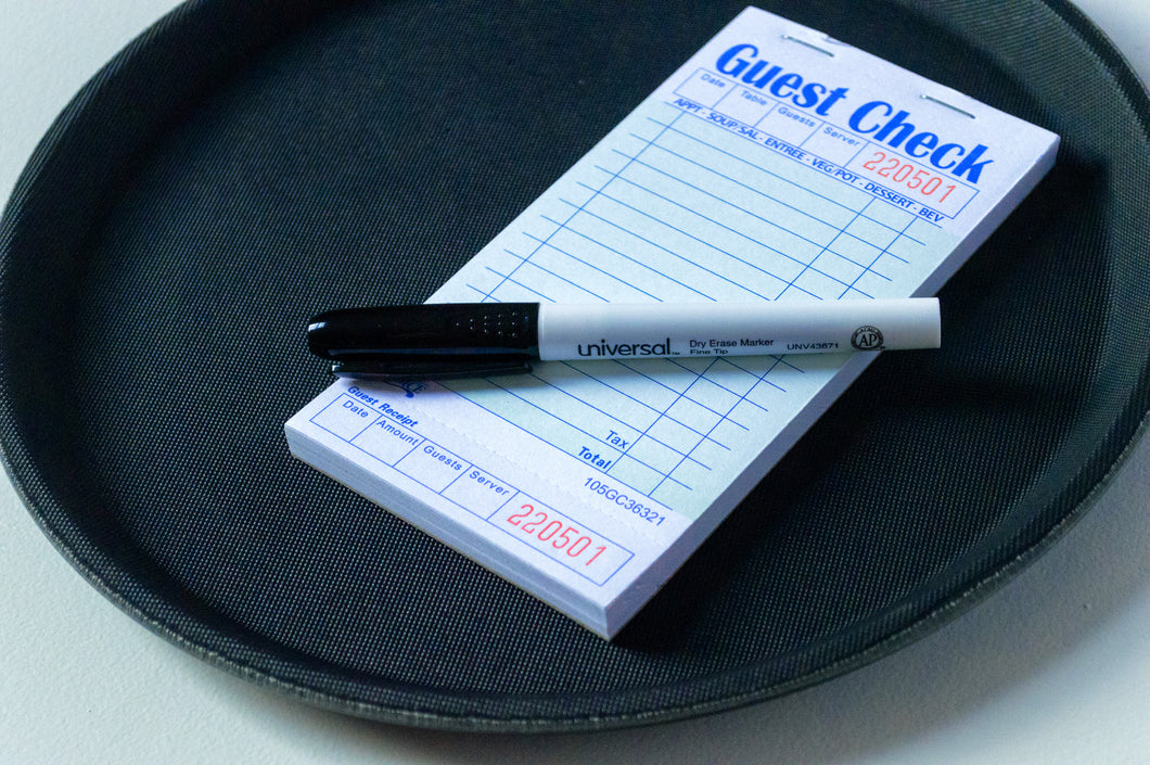 Extra Guest Check Pack