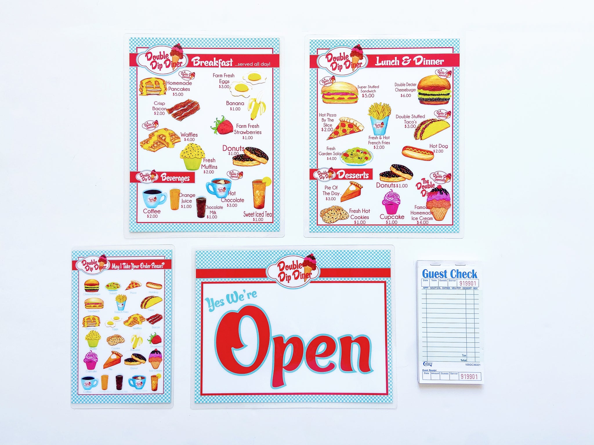 Pretend and play restaurant set hotsell
