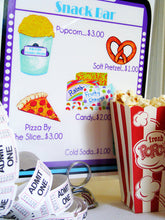 Load image into Gallery viewer, Pretend Play Movie Theater Set
