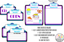Load image into Gallery viewer, Pretend Play Movie Theater Set
