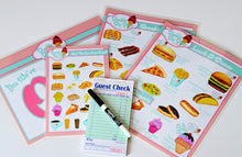 Load image into Gallery viewer, Play Diner Restaurant Gift Set-Pink/Blue
