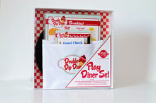 Load image into Gallery viewer, The Deluxe Pretend Play Restaurant Retro Diner Set-RED/BLUE
