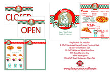Load image into Gallery viewer, Deluxe Pretend Play Pizza Shop Set
